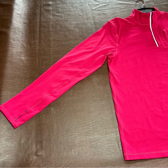 Peloton Venture Half Zip Pullover Sweater by Fourlaps Activewear Mens Medium - Picture 7 of 12